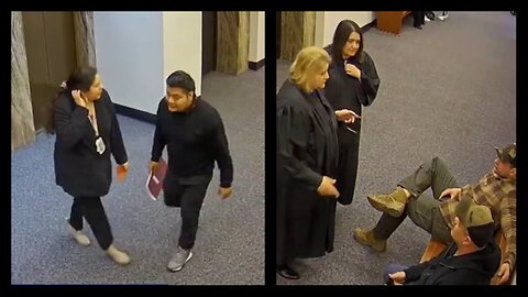 Judge Accused Of Helping Illegal Escape ICE CAUGHT On Video