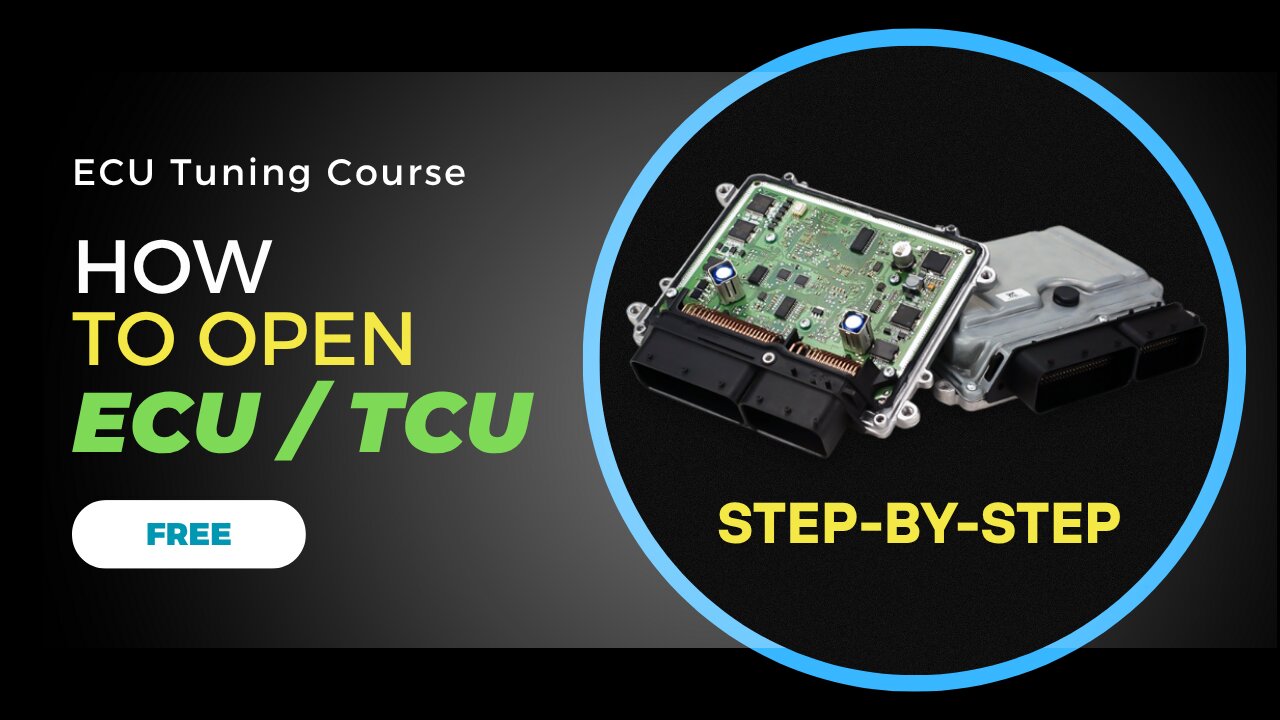 How to Open an ECU For Tuning and Repair - ECU Opening