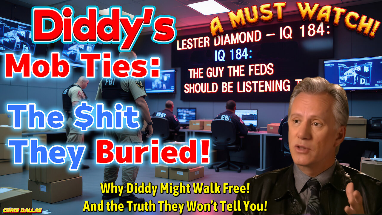 Diddy’s Mob Ties: The $hit They Buried! Why Diddy Might Walk Free! Lester Diamond On Fire!