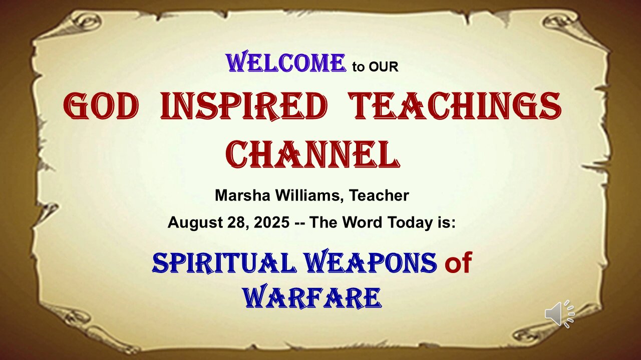 Spiritual Weapons of Warfare