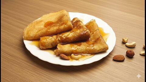 Perfect Thin Milk Crepes | Delicate Lace Pancakes | Pure Taste ASMR