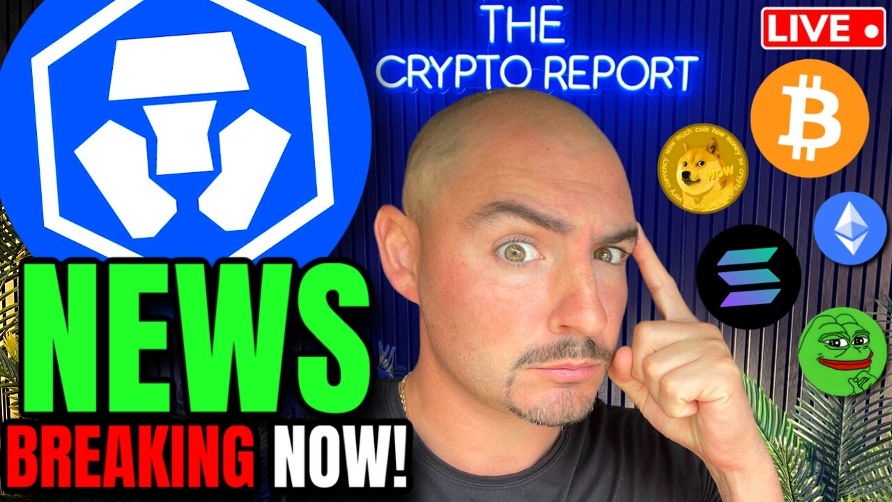 BREAKING CRYPTO NEWS! (Gemini IPO & $WLFI Launch) CRO, BTC, SOL, ETH, & Altcoins