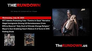 #951 - New York Times Admits to Promoting Fake 'Famine in Gaza' Narrative