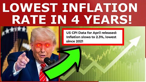 Inflation Hits FOUR YEAR LOW Despite Tariff Concerns!