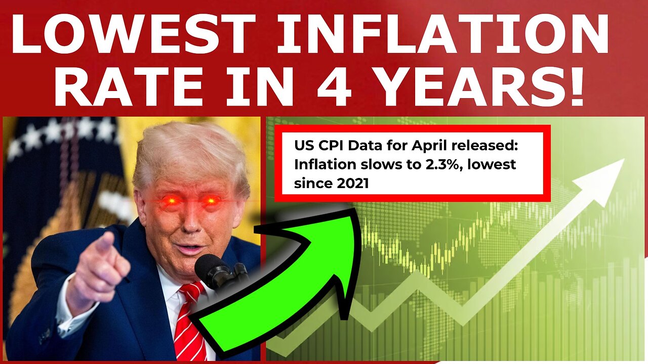Inflation Hits FOUR YEAR LOW Despite Tariff Concerns!