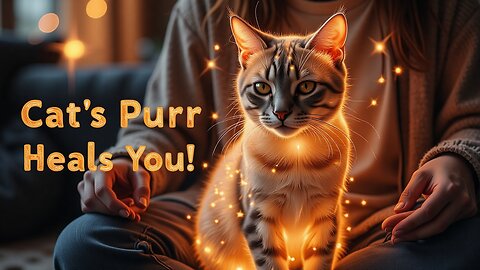 The Secret Behind Cat Purring – It’s Healing You!