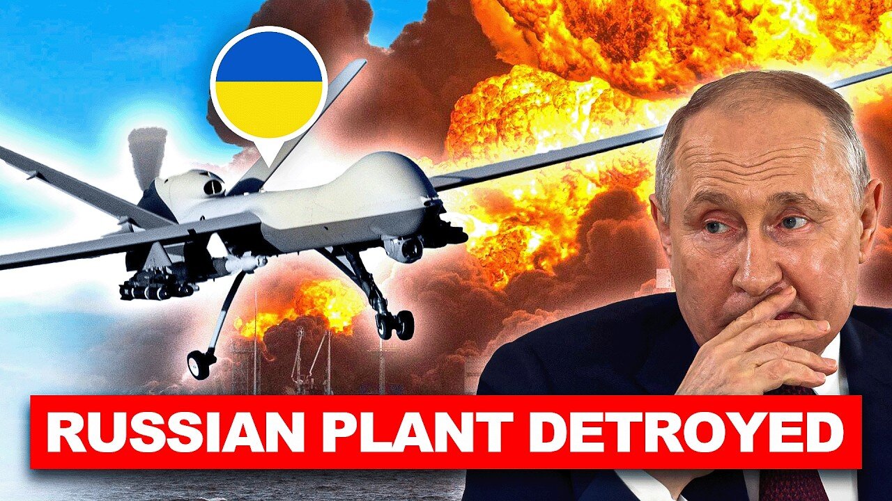 Putin's Regime Collapsing as Russian War Factories Explode in Ukraine Strike