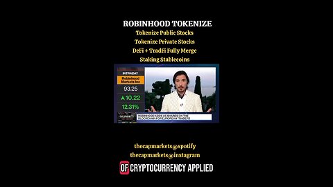 TOKENIZE STOCKS MARKET FOR EU AND US CUSTOMERS