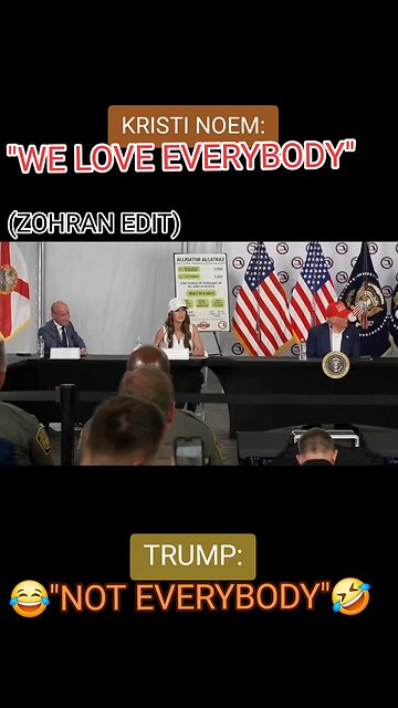 "Trump Says the Quiet Part Out Loud 👀💥 #NotEverybody"