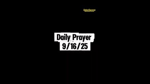Daily Prayer 🙏 | 9/16/25 #MorningPrayer #MorningRoutine #Faith #DailyBlessing #DailyPrayer