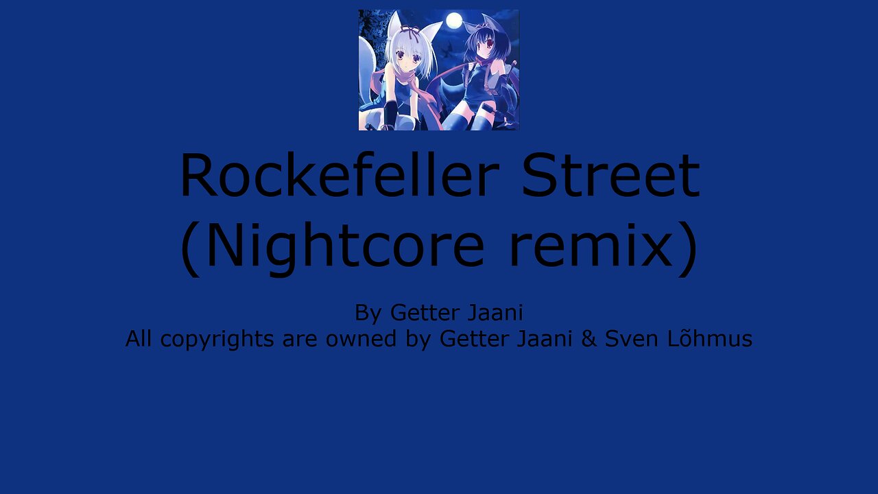 Rockefeller Street (Nightcore remix)