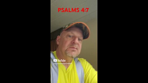 #PSALMS4:7 "MESSAGE FROM JESUS ! YOU FOOL !"