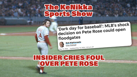 MLB: Insider Cries FOUL Over Pete Rose