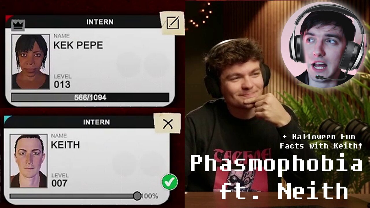 Nick Fuentes & Keith Woods PLAY Phasmophobia together!