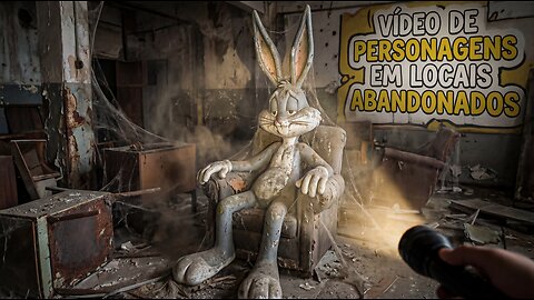 VIDEOS VIRAIS DE PERSONAGENS EM LOCAIS ABANDONADOS - PASSO A PASSO DE COMO FAZER