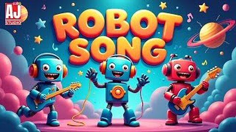 🤖 Robot Song for Kids | Learn & Dance with Robots😊