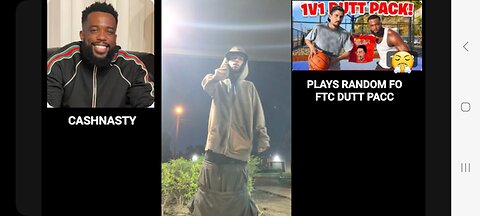 CASHNASTY VS RANDOM WIT TWO LEFT FEET FO SUM FTC DUTT SURPRISINGLY IT WAS TUFF CLOSE MATCHUP WOW💪🏾🔵