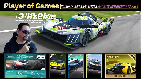 Player of Games: Real Racing 3 Update 13.5: Compete in MULTIPE SERIES of MOSTLY MOTORSPORTS Part 3