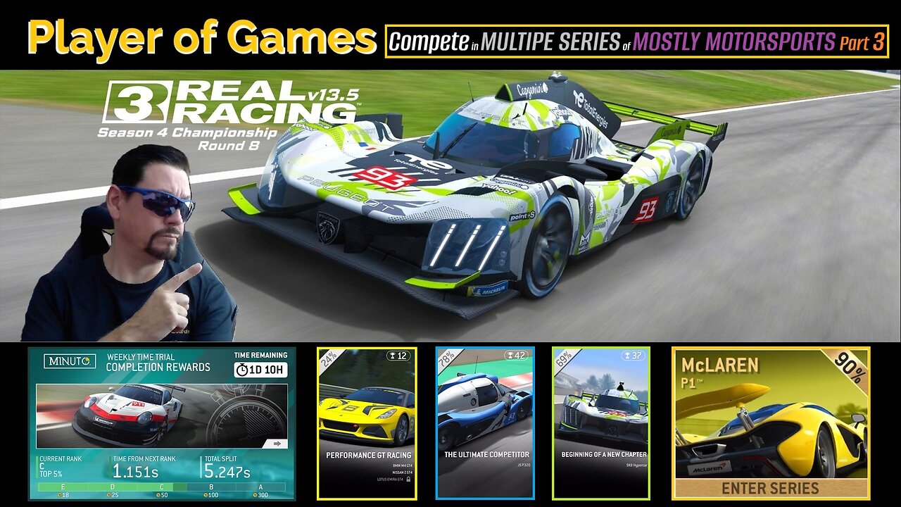 Player of Games: Real Racing 3 Update 13.5: Compete in MULTIPE SERIES of MOSTLY MOTORSPORTS Part 3