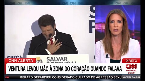 Portuguese’s André Ventura collapses on live TV