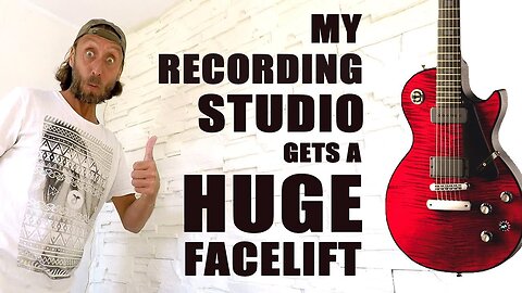 ♫ Awesome transfomation of my recording studio (in under 20 minutes!) ♫