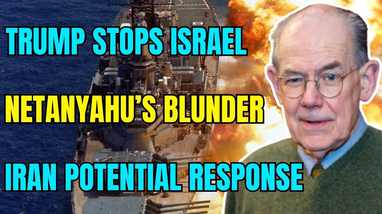 John Mearsheimer: Trump Halts Israel as Netanyahu Fails & Iran Prepares Retaliation