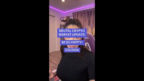 BRUTAL CRYPTO MARKET UPDATE! IM SO HAPPY! 2/5/2026 #bitcoin #xrp #crypto