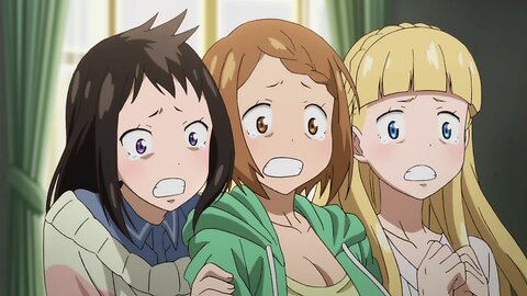 Soul Eater Not - Stein pranking the girls