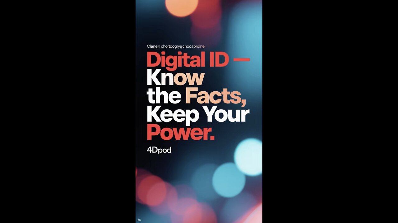 Digital ID – Know the Facts - Keep Your Power. Part 2.