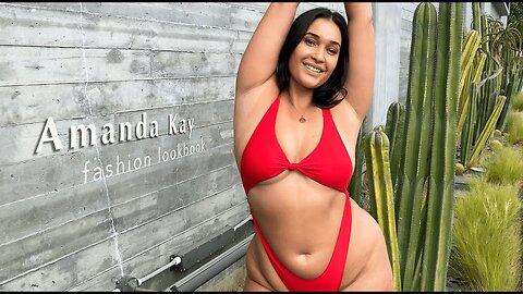 Amanda Kay Curve Fashion Lookbook - 4K
