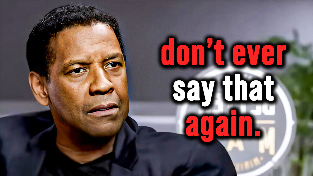 Watch Denzel SHUT DOWN Hollywood's Anti Jesus Agenda for 10 Minutes Straight