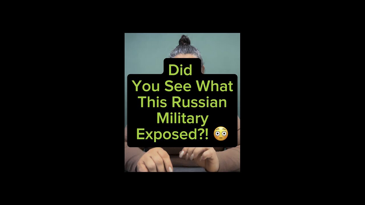 Russian Military Exposed This! 😱