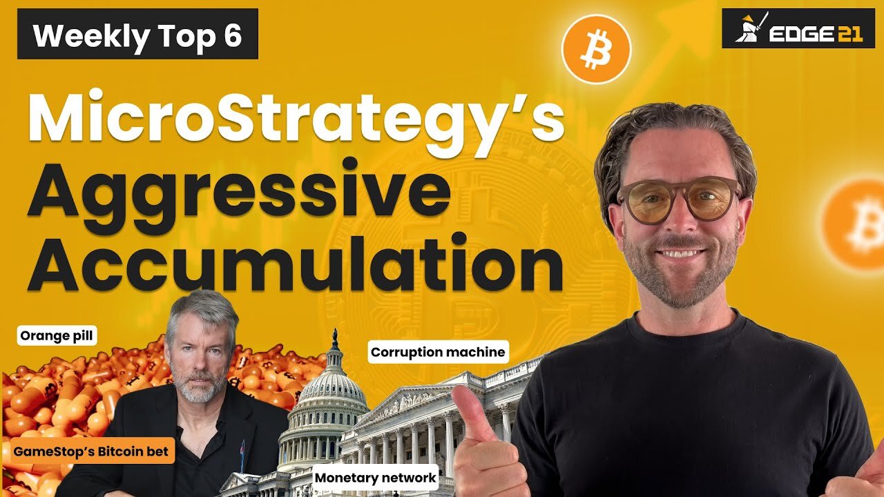 MicroStrategy’s $2B dip-buy, GameStop’s $1.5B gamble, & Bitcoin as a corruption kill switch.