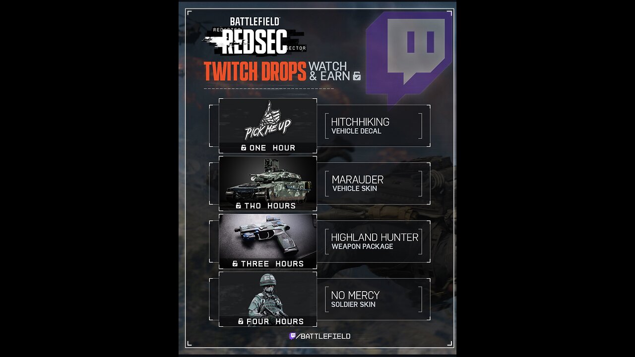 Battlefield 6: Twitch !drops TONIGHT! 🫡👊