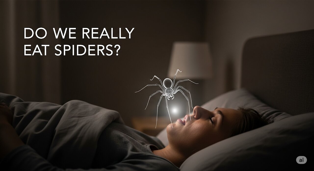 061 The Spiders-in-Your-Sleep Myth: Debunked