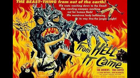 FROM HELL IT CAME 1957 Executed Native's Spirit Returns as a Mutant Killer Tree FULL MOVIE HD & W/S
