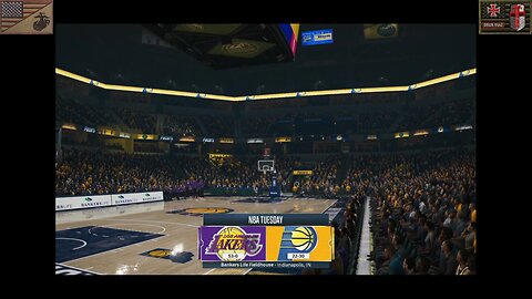Basket Hoops 2025-2026: Game #54 [Los Angeles Lakers at Indiana Pacers]