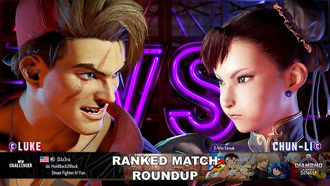 Kuya Kalbo SF6 Ranked Match Roundup. Chun Li 4 star Diamond Rank [Hori Fight Stick]