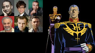 Anime Voice Comparison- Gihren Zabi (Mobile Suit Gundam)