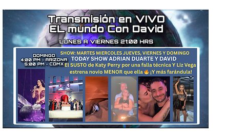 El SUSTO de Katy Perry por una falla técnica Y Liz Vega estrena novio MENOR que ella 🔥