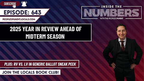 2025 Year in Review, Generic Ballot Sneak Peek | Inside The Numbers