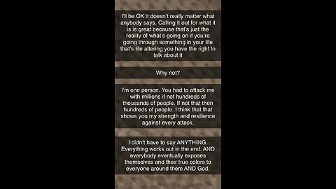 Calling it out for what it is.