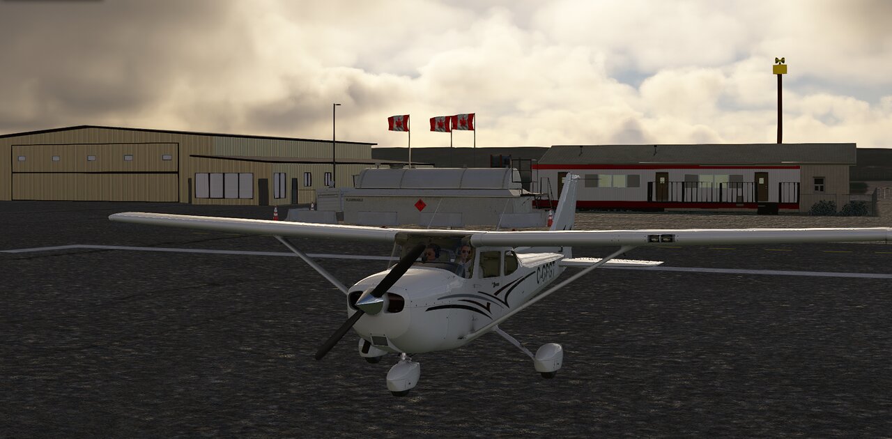 Cessna 172 / Southern Alberta flying