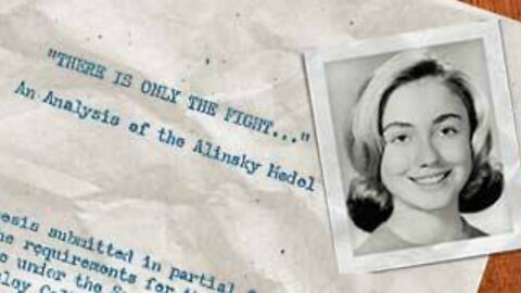 Hillary Rodham Clinton's thesis was on Saul Alinsky's Rules for Radicals - 1969