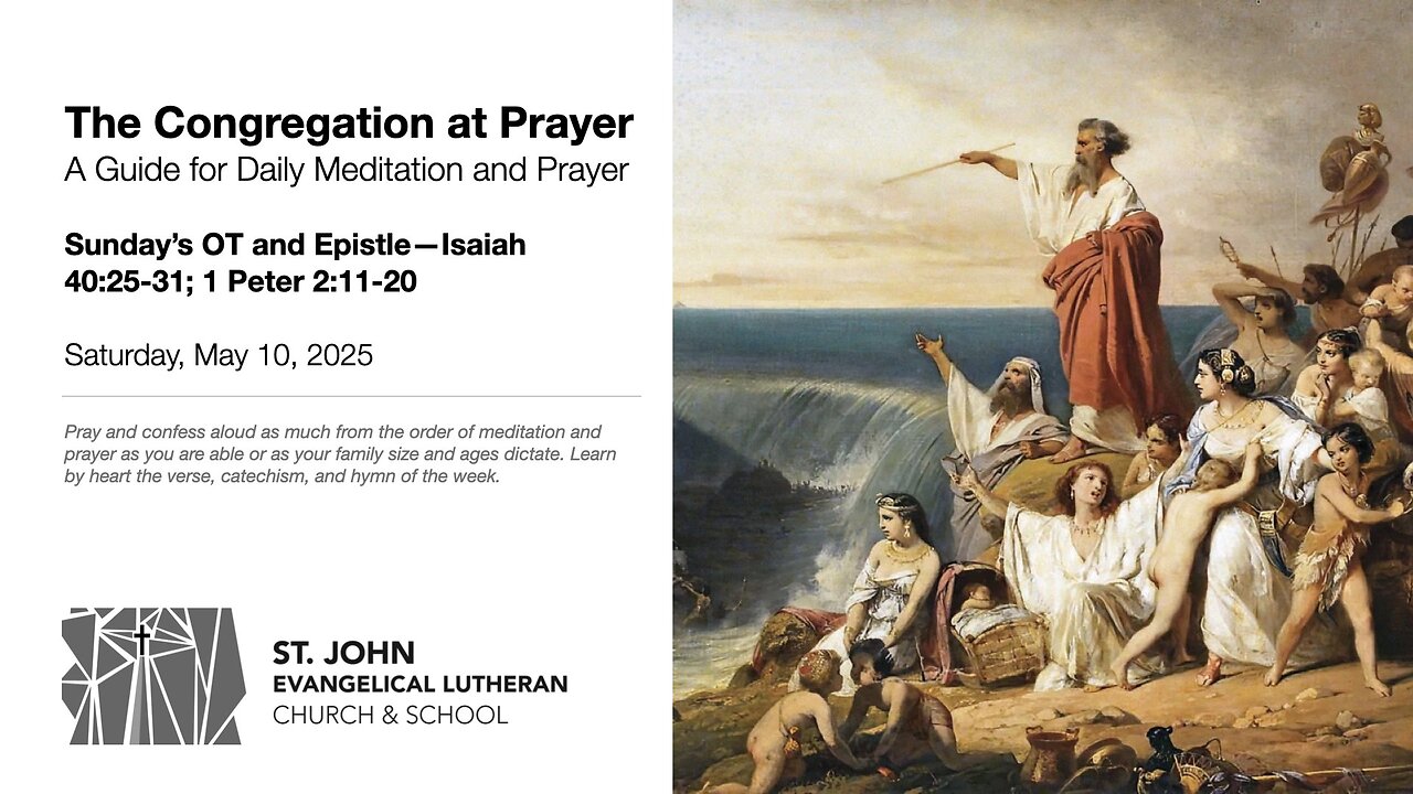 Sunday’s OT and Epistle—Isaiah 40:25-31; 1 Peter 2:11-20