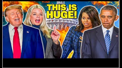 BOOM: Trump & Pam Bondi Drop Michelle Bombshell — Obama Can’t Handle It!