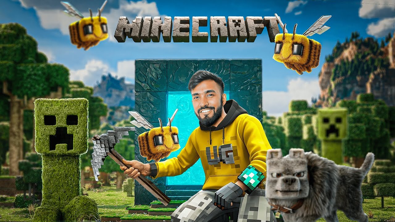 I ENTERED A REAL MINECRAFT WORLD