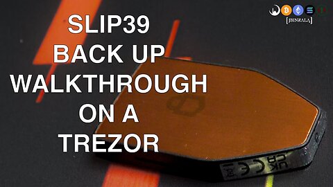 SETTING UP THE TREZOR SAFE 5 WITH SHAMIRS BACK UP SLIP39 MULTI SHARES