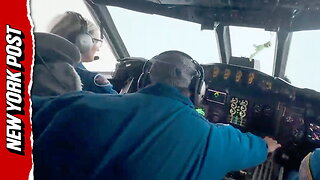 Hurricane Hunters get tossed by extreme turbulence inside the eye of Melissa