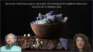Healing Crystals & Self-Healing Techniques by Sabrina Wallace hosted by D Booma San | LIVE Sept. 23rd, 2025